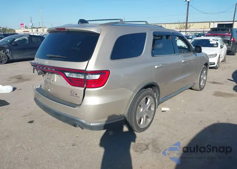 2014 Dodge Durango Limited из США, поврежденный, VIN 1C4RDHDG2EC326695